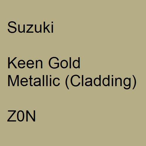 Suzuki, Keen Gold Metallic (Cladding), Z0N.